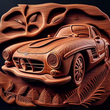 3D мадэль Mercedes Benz 300SL (STL)